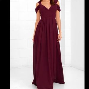 Maroon LuLu’s Formal Dress